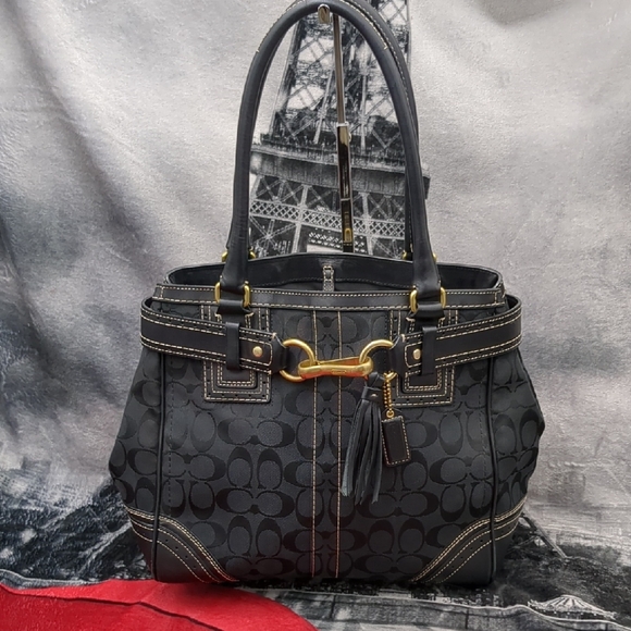 Coach Hampton Satchel - Picture 1 of 12